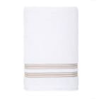 Alternate image 0 for Nestwell&trade; Hygro Fashion Stripe Bath Sheet in Feather Tan