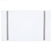 Nestwell&reg; Hygro Fashion Stripe 22" x 34" Bath Mat in Iron Grey