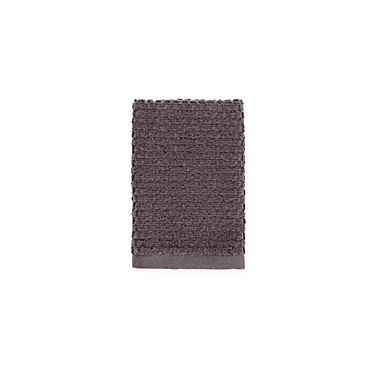 Wild Sage&trade; Savannah Quick Dry Solid Washcloth in Charcoal. View a larger version of this product image.