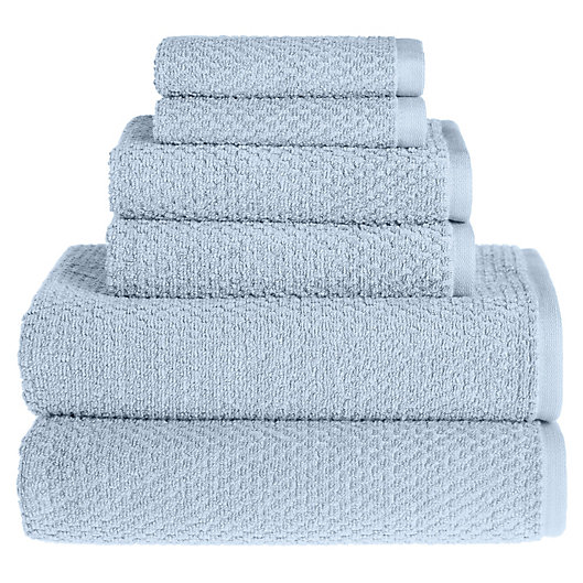 Alternate image 1 for Wild Sage™ Savannah 6-Piece Cotton Towel Set