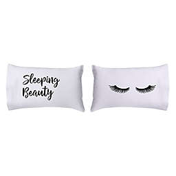 300-Thread-Count 2-Pack "Sleeping Beauty" Standard/Queen Pillowcases