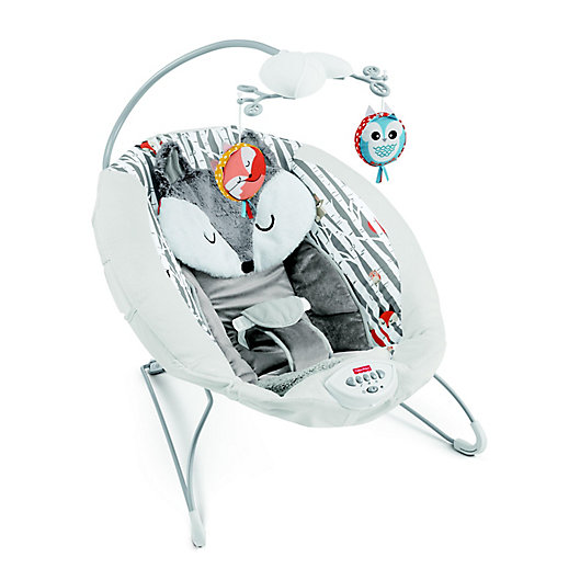 Alternate image 1 for Fisher-Price® Peek-a-boo Fox Deluxe Bouncer