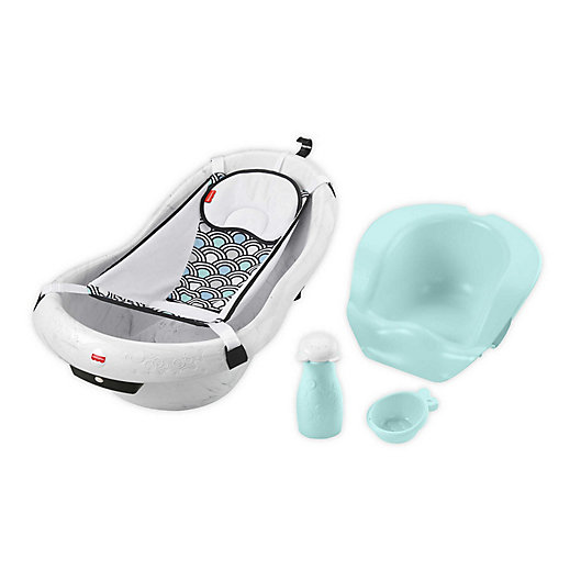 Alternate image 1 for Fisher-Price Deluxe Calming Vibrations 4 in 1 Sling n Seat Tub