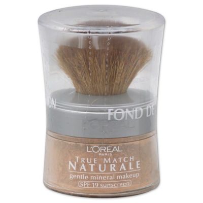 buket billede hestekræfter L'Oréal® True Match Minéral Gentle Mineral Makeup Nude Beige SPF 19 | Bed  Bath & Beyond