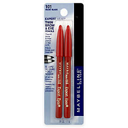 Maybelline® Expert Wear® Twin Brow & Eye Pencils in Velvet Black