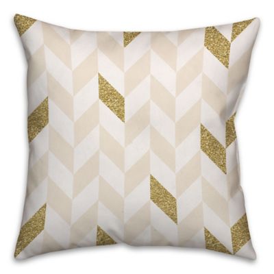 gold throw pillows cheap