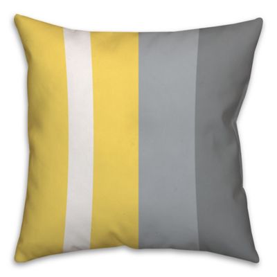 mustard and grey pillows