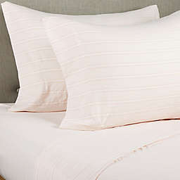 UGG® Devon 200-Thread-Count Twin XL Sheet Set in Blush Sunset Stripe