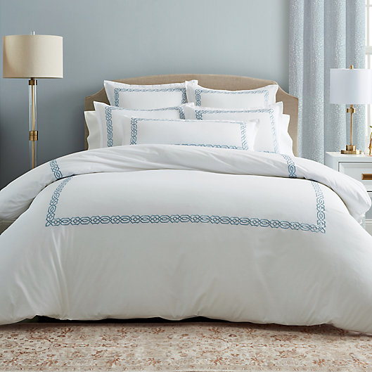 Wamsutta Chelmsford 3 Piece Comforter, Bed Bath And Beyond King Duvet Cover