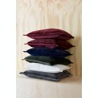 Alternate image 1 for UGG&reg; Coco Luxe Square Throw Pillows in Navy (Set of 2)