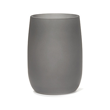 Haven&trade; Eulo Frosted Tumbler in Grey. View a larger version of this product image.
