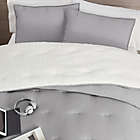 Alternate image 3 for UGG&reg; Devon Sherpa 2-Piece Reversible Twin/Twin XL Comforter Set in Seal Grey Heather