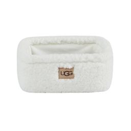 UGG® Classic Sherpa Storage Bin in Snow