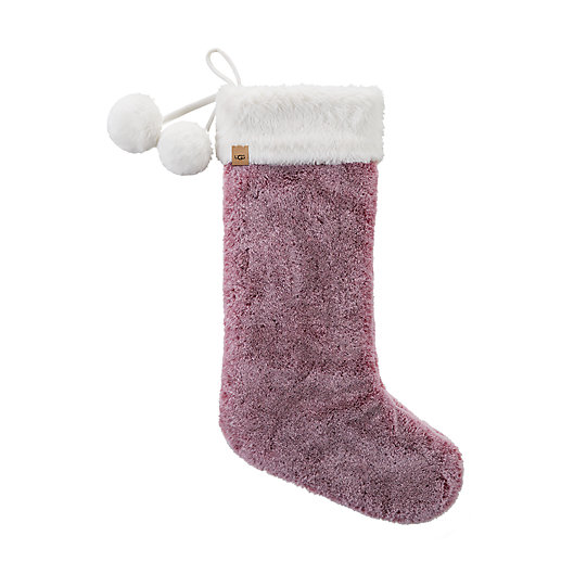 Alternate image 1 for UGG® Dawson Christmas Stocking in Red