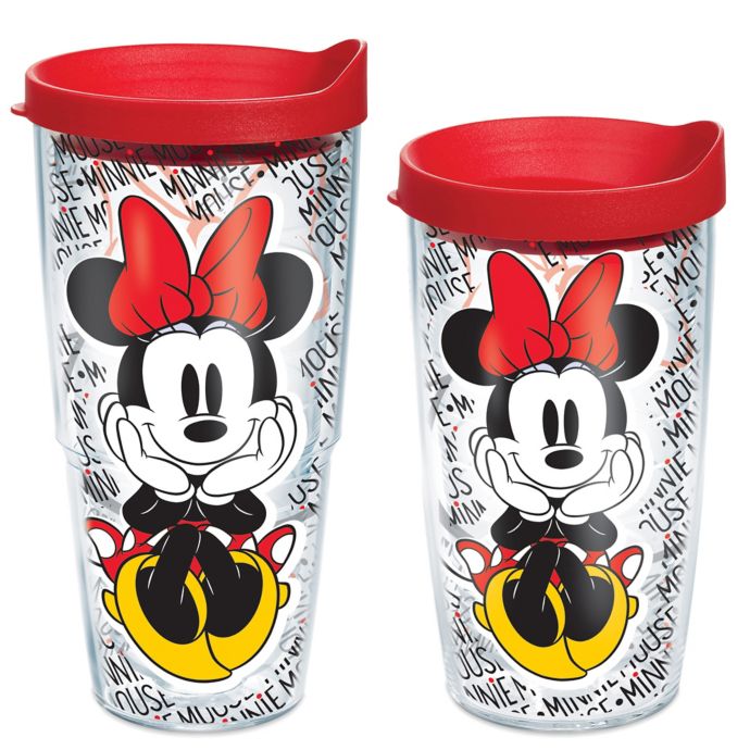 Tervis® Minnie Mouse Wrap Tumbler with Lid Drinkware Bed Bath and