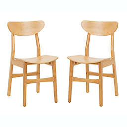 Safavieh Lucca Retro Dining Chairs (Set of 2)