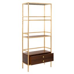 Safavieh Mateo 4 Tier 1 Drawer Etagere