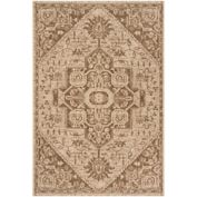 Safavieh Beach House 5&#39;3 x 7&#39;6 Weirs Indoor/Outdoor Area Rug in Beige