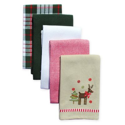 holiday kitchen linens