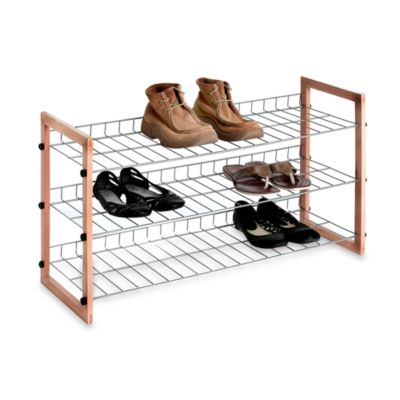 metal shoe stand