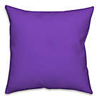 Alternate image 0 for Solid Color Square Throw Pillow in Purple