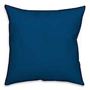 Solid Color Square Throw Pillow