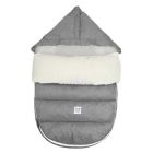 Alternate image 1 for 7AM Enfant Size 0-18M LambPOD Stroller & Car Seat Footmuff with Fleece Lining in Heather Grey