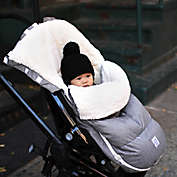 7AM Enfant Size 0-18M LambPOD Stroller & Car Seat Footmuff with Fleece Lining in Heather Grey