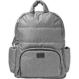 7AM Enfant Voyage BK718 Backpack Diaper Bag in Heather Grey