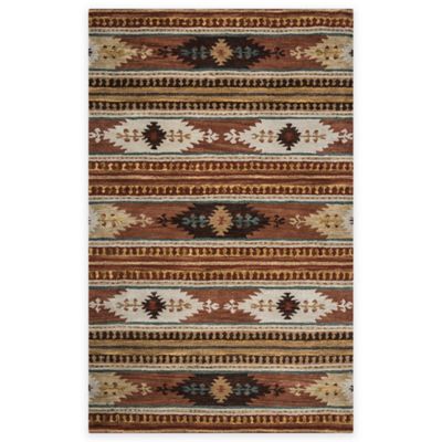 Rizzy Home Southwest Thin Stripe Multicolor Rug