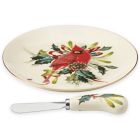 Alternate image 0 for Lenox&reg; Winter Greetings&reg; Cheese Plate with Knife