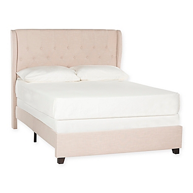 Safavieh Full Blanchett Bed in Light Beige. View a larger version of this product image.