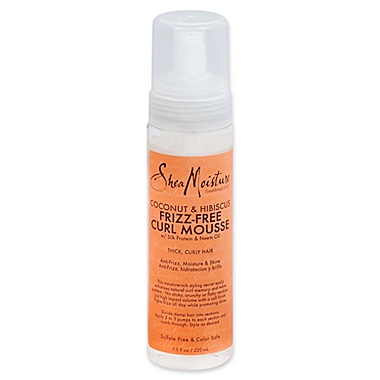 SheaMoisture&reg; Coconut & Hibiscus 7.5 fl. oz. Frizz-Free Curl Mousse. View a larger version of this product image.