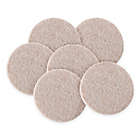 Alternate image 0 for Waxman&reg; 2-Inch 6-Pack Round Felt Pads in Oatmeal