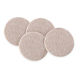 Waxman® 3-Inch 6-Pack Round Felt Pads in Oatmeal