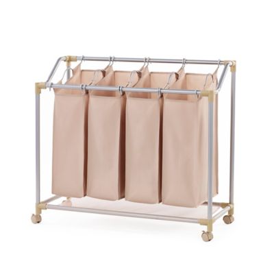 4 compartment laundry hamper