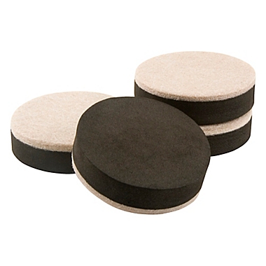 Waxman&reg; 2-1/2-Inch Round 4-Pack Self-Stick SuperSliders. View a larger version of this product image.