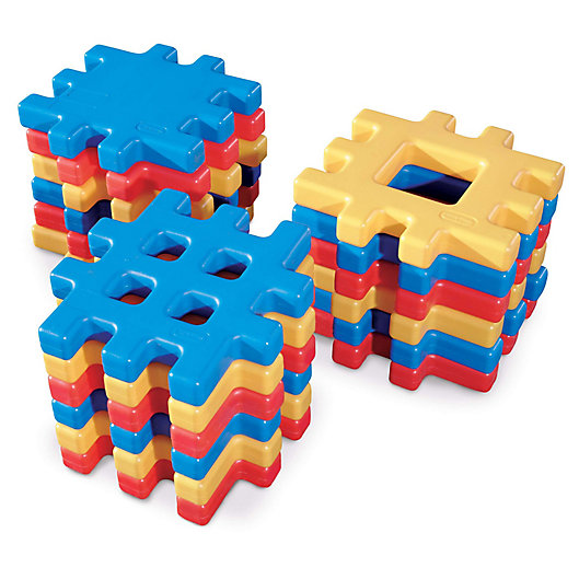 Alternate image 1 for Little Tikes 18-Piece Big Waffle Block Set