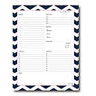 Alternate image 0 for Kahootie Co&reg; Daily Schedule Notepad in Blue