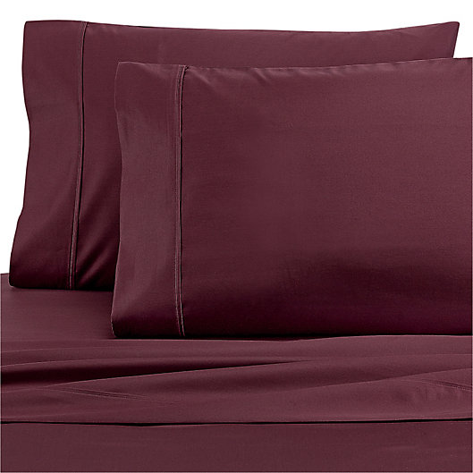 Wamsutta Dream Zone 2 King Pillowcases 725 Thread Count In Navy MSRP $70 