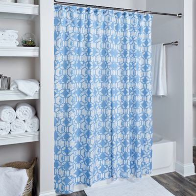 Rizzy Home Geometric Shower Curtain | Bed Bath And Beyond Canada