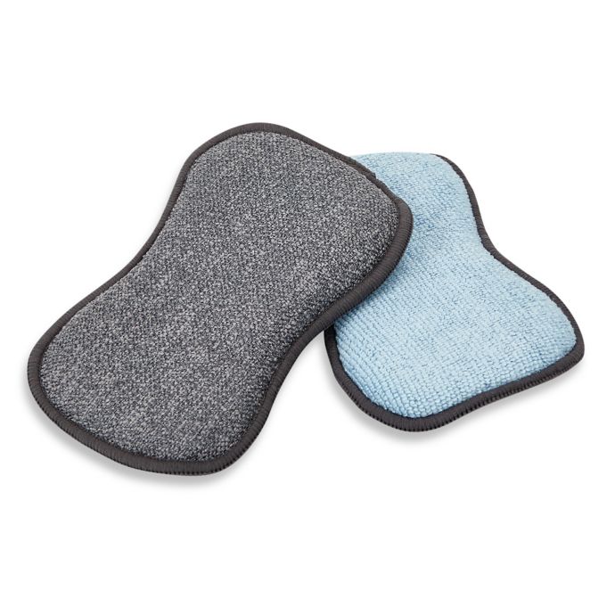 2Pack Microfiber Sponge Pads Bed Bath and Beyond Canada
