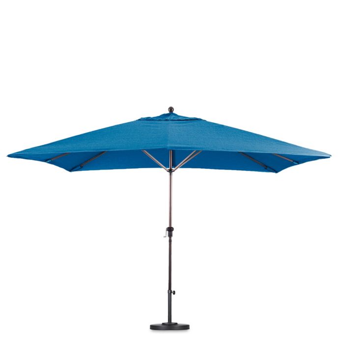 California 11 Foot Rectangle Aluminum Crank Lifoot Market Umbrella In Sunbrella Fabric Bed Bath Beyond