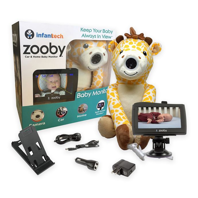 Zooby by InfantTech Giraffe Car and Home Baby Monitor