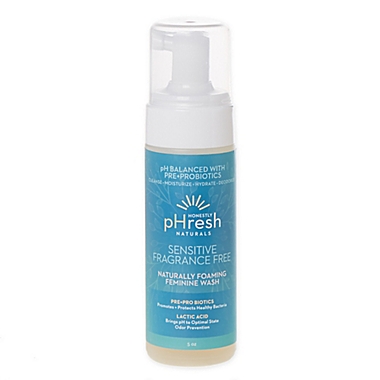 HONESTLY pHresh NATURALS 5 oz. Pre + Probiotic Fragrance Free Feminine Wash. View a larger version of this product image.
