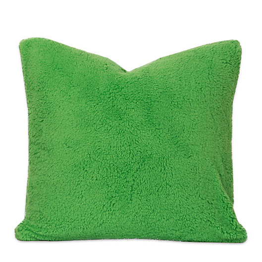 Alternate image 1 for Crayola® Playful Plush 26-Inch Square Throw Pillow in Green