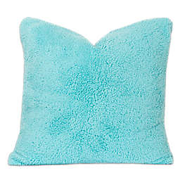 Crayola® Playful Plush 26-Inch Square Throw Pillow in Teal
