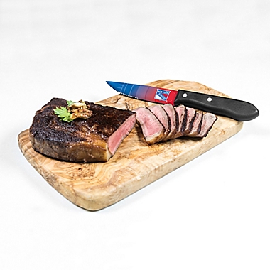 NHL 4-Piece Stainless Steel Steak Knife Collection Set. View a larger version of this product image.