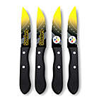 Alternate image 0 for NFL Pittsburgh Steelers 4-Piece Stainless Steel Steak Knife Set