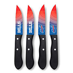 NFL Buffalo Bills 4-Piece Stainless Steel Steak Knife Set